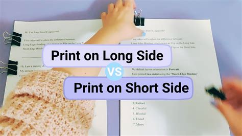 What Does It Mean to Print on Long Edge and the Insight behind the Act