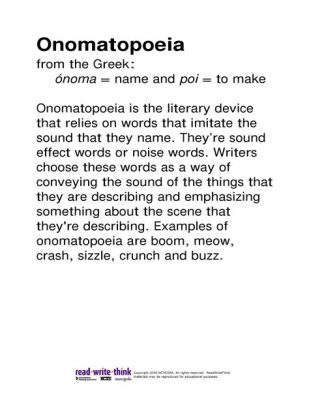 Which Line of Poetry Displays Onomatopoeia? - A Delve into the Art of Sound-Symbolic Poetry